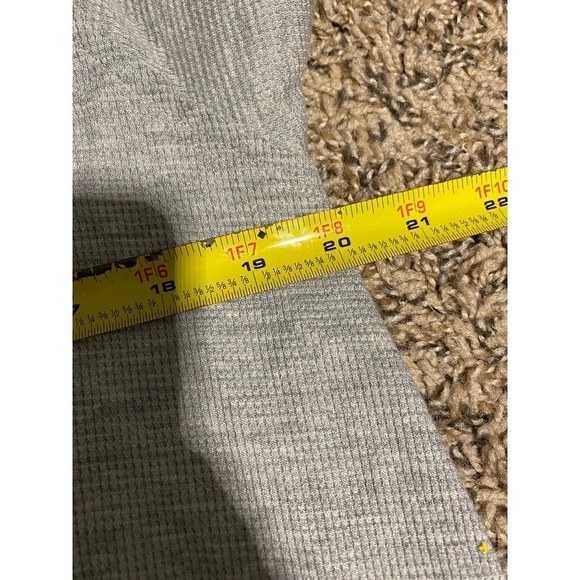 SouthCott Light Gray Turtleneck Long Sleeve Knit Sweater Dress Size Medium - Picture 6 of 7